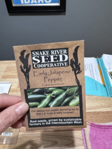 JalepeƱo: Seed Starting