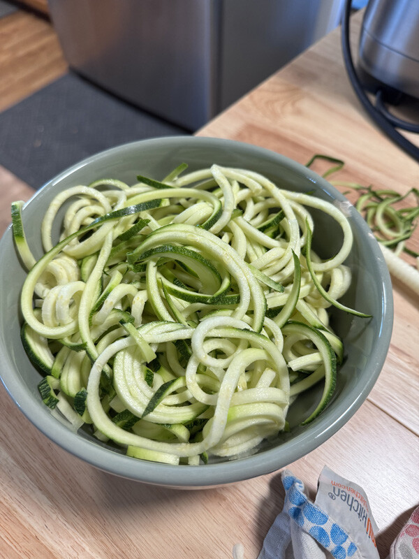 Zoodles: Zucchini Noodles as Pasta Alternative