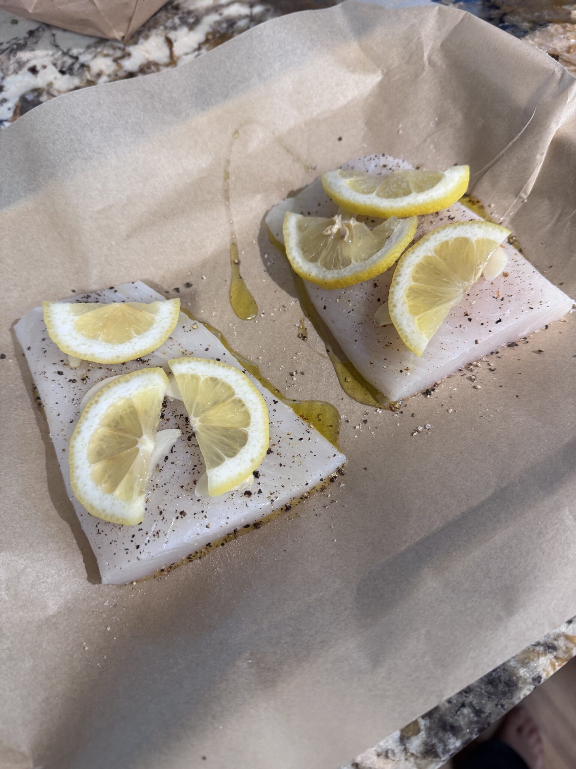Baked Halibut